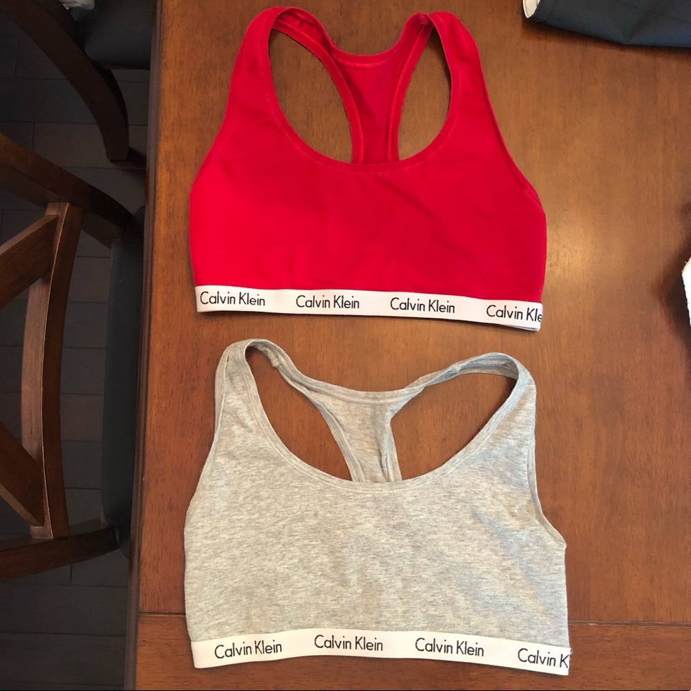Calvin Klein cotton Bralette bundle